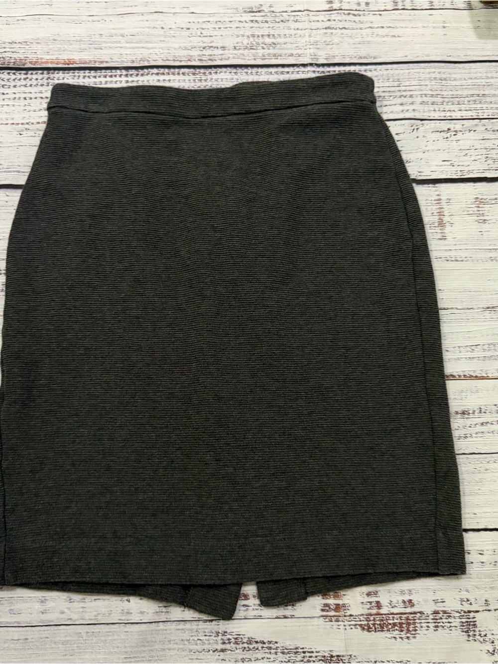Banana republic gray pencil skirt size 4